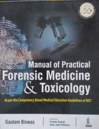 Manual of Practice Forensic Medicine & Toxicology