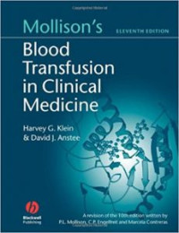Mollison's Blood Transfusion : In Clinical Medicine