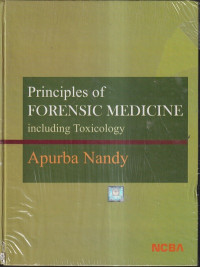 Principles of Forensic Medicine Including Toxicology